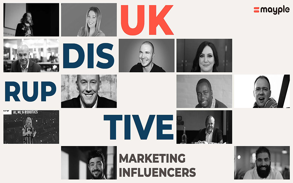 The Top Disruptive Marketing Influencers in the UK main image