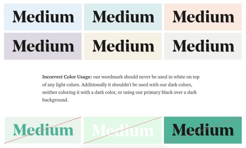 medium brand guide