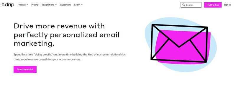 drip-home-page