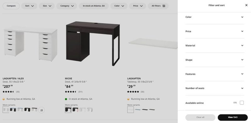 ikea-brown-wooden-desk