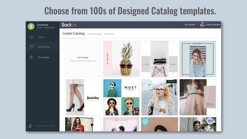 socioh social media advertising ads for shopify stores