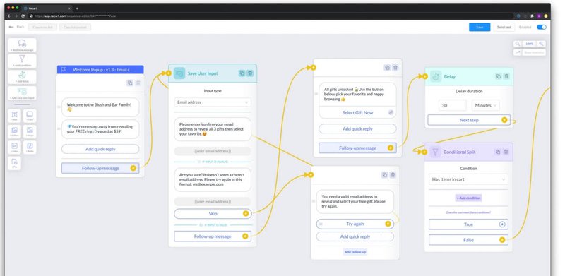 recart-automated-flow-messenger-chatbot-e-commerce