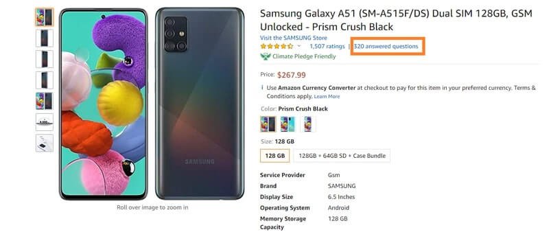 amazon-samsung-galaxy-product-page