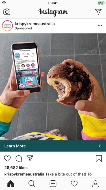 krispy-kreme-instagram-ad