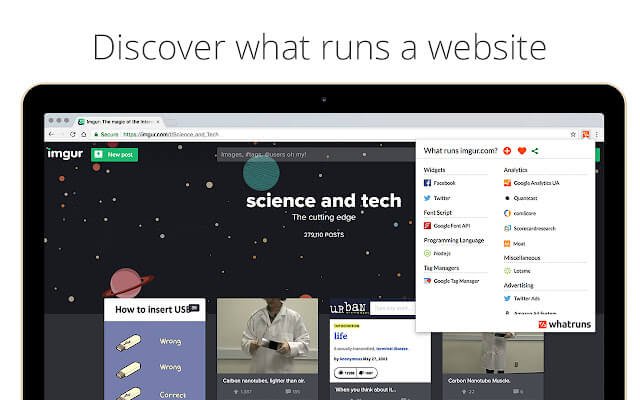 whatruns-chrome-extension