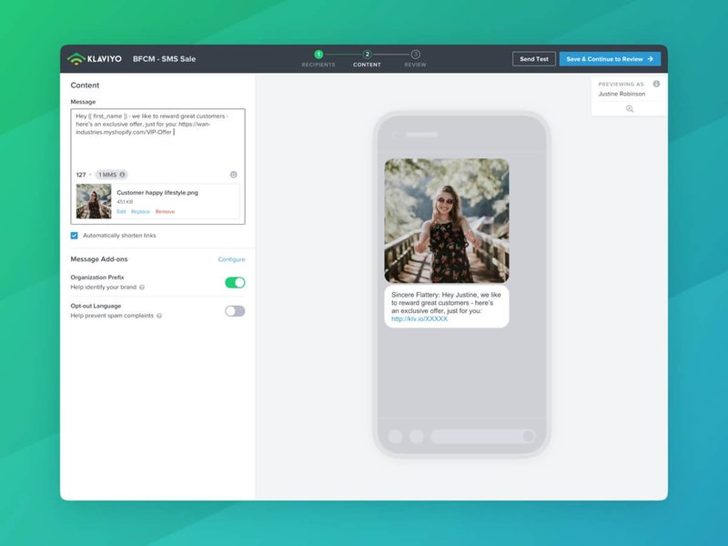 klaviyo-referral-sms-campaign
