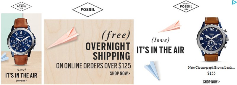 fossil-facebook-retargeting-ad-example