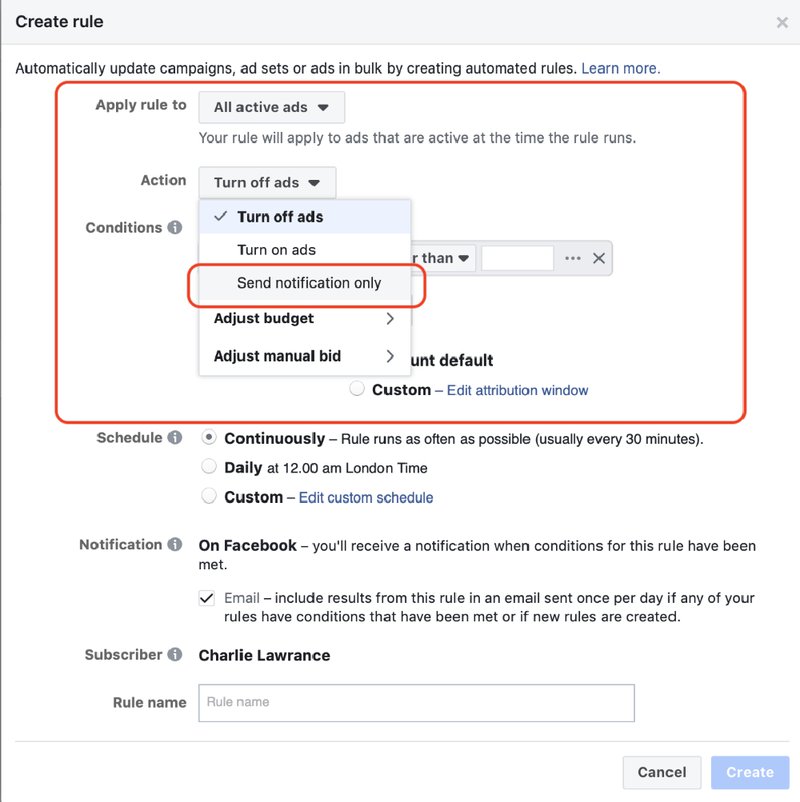facebook-automated-rule-send-verification