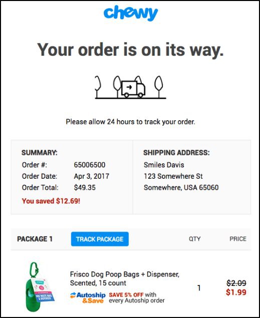 chewy-shipping-notification-example