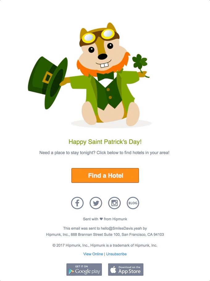 hipmunk-st-patricks-day-email