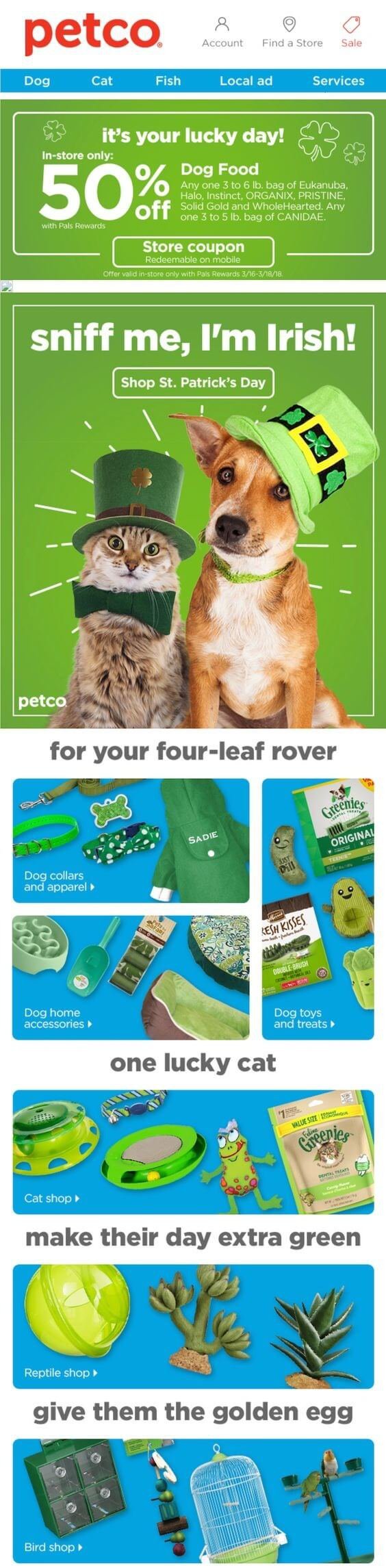 petco-st-patricks-email