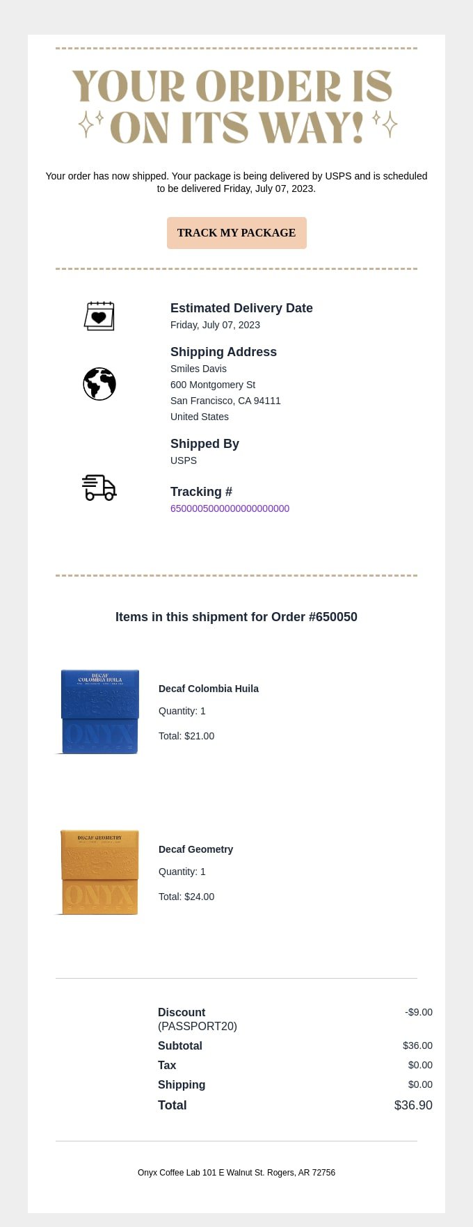 onyx-coffee-shipping-alert-email