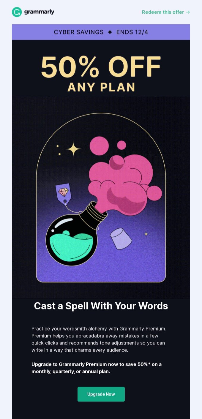 BFCM-grammarly-email