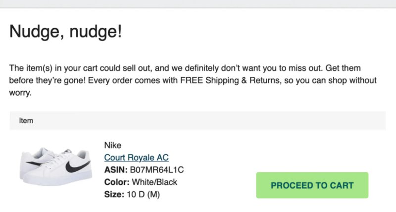 nike-abandoned-cart-email