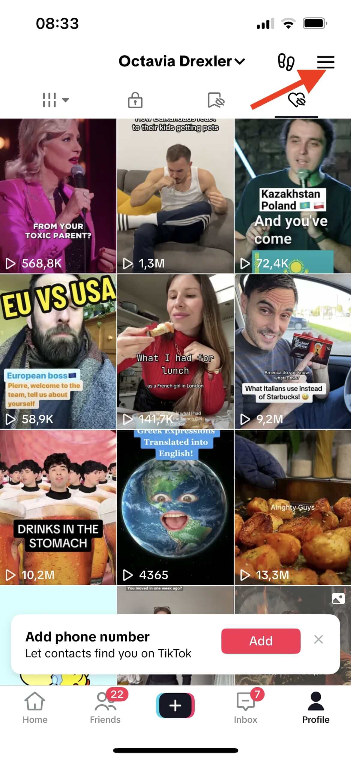 tiktok-menu-options