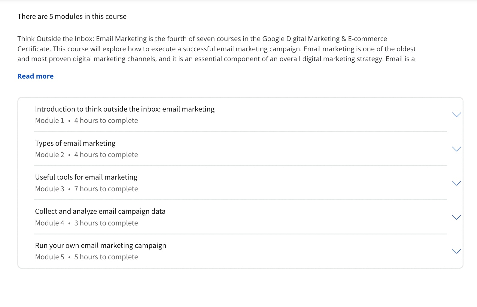 google-coursera-email-marketing-course
