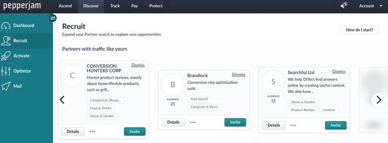 Pepperjam recruit affiliates to your program ecommerce