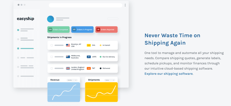 easy shipping automation for ecommerce shopify app
