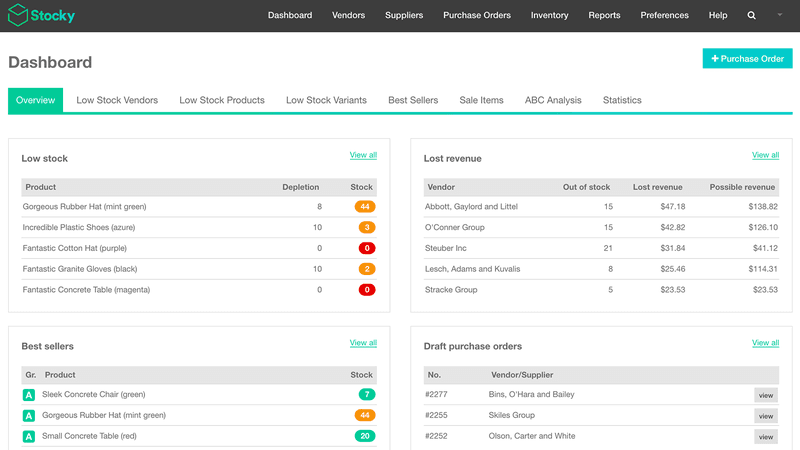 stocking stocky app for fulfillment shopify ecommerce stores