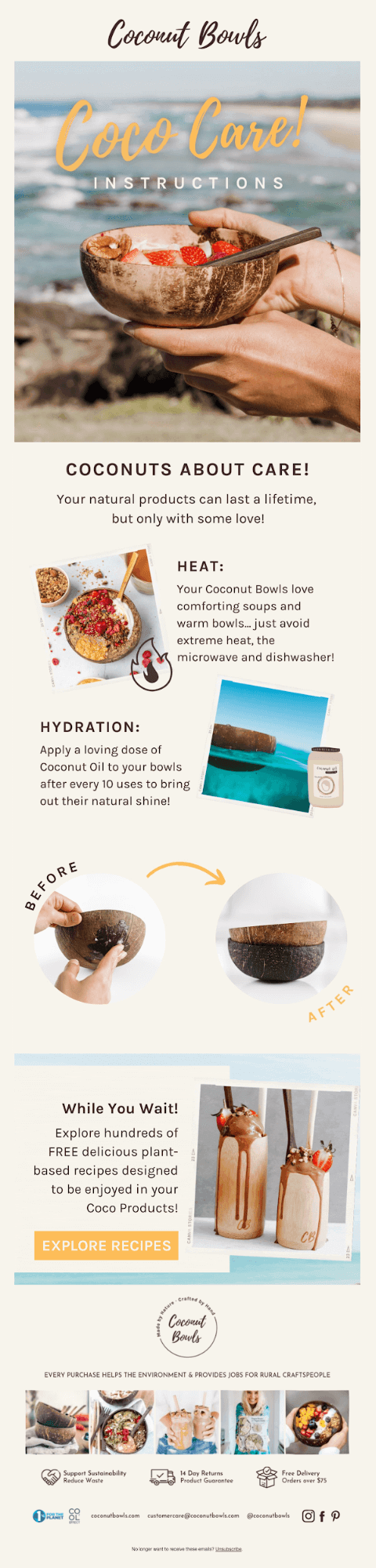 coconut-bowls-post-purchase-email-example