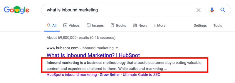 meta-description