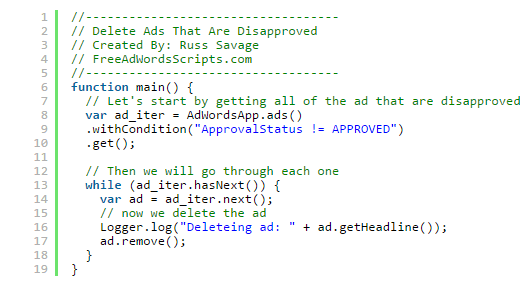 google-script-ads