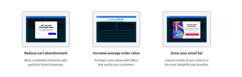 sumo ecommerce example popup